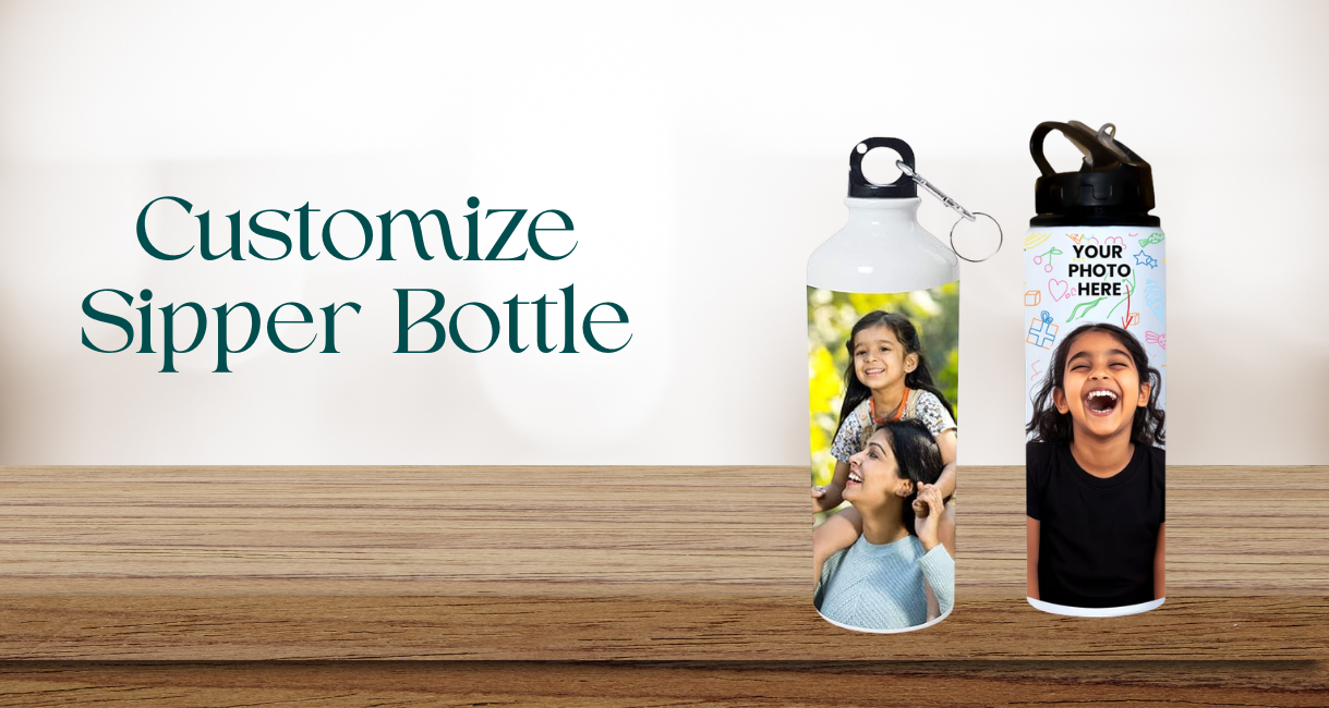 customized sipper bottle