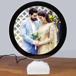 PERSONALIZED MAGIC MIRROR Lighted Mirror (Circular)